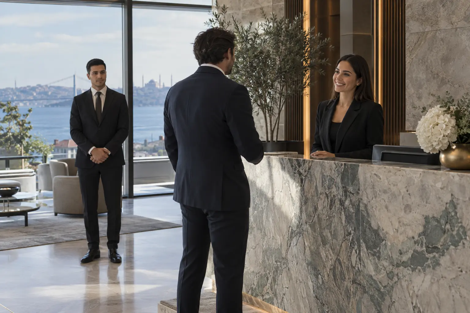 Corporate security illustrative stock photography