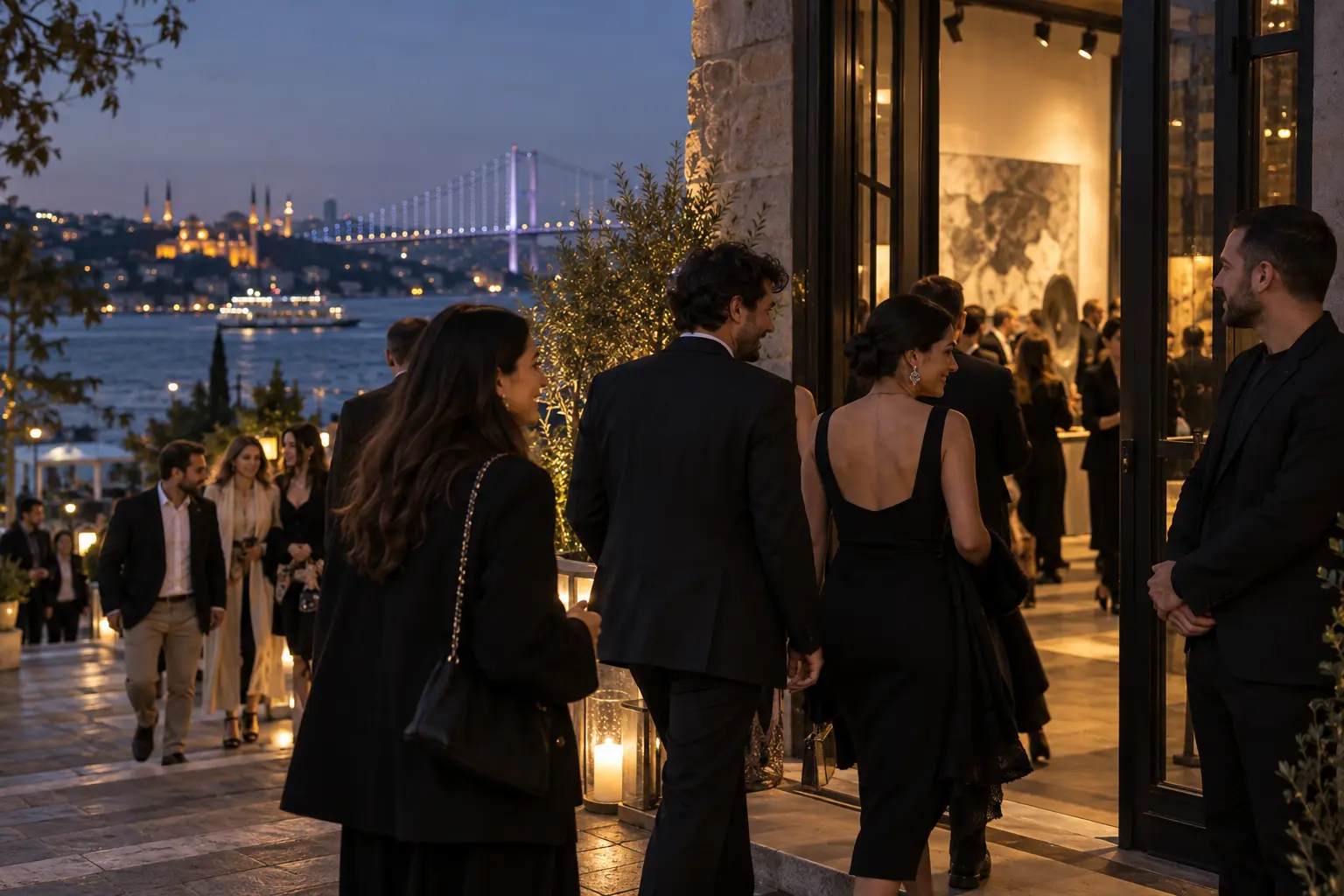 Illustrative stock photography related to event security