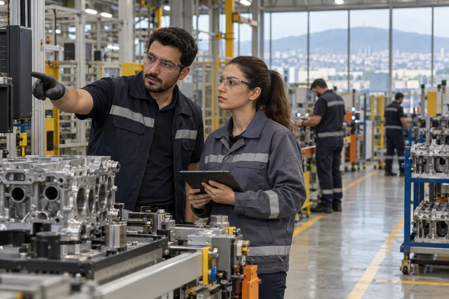 Illustrative stock photography related to industrial protection